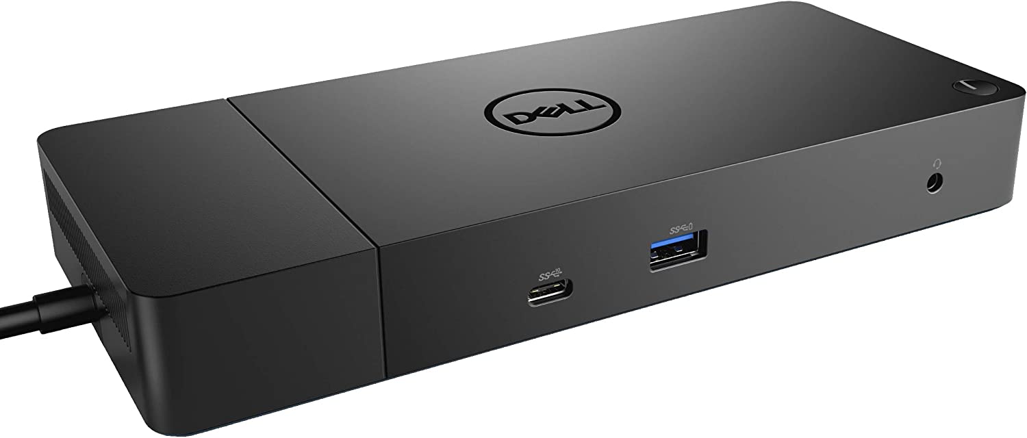 Dell WD19 - Estación de acoplamiento de 180 W (130 W entrega de alimentación) USB-C, HDMI, Dual DisplayPort, negro (KXFHC 0KXFHC 210-ARIQ)